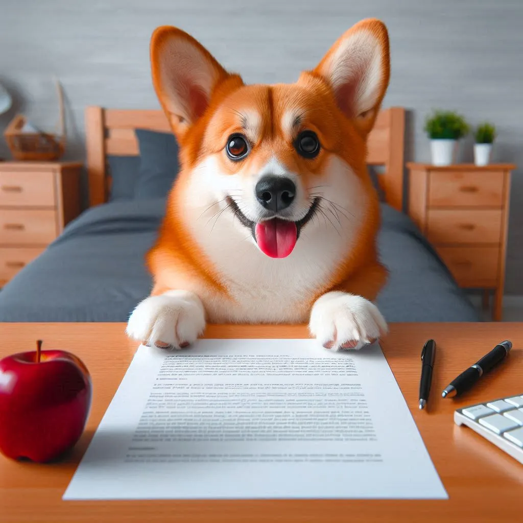 Professionnel rédigeant une lettre de motivation