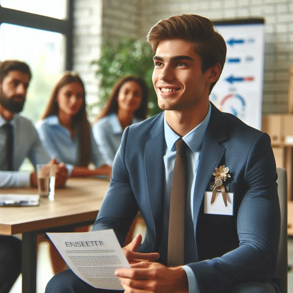 Professionnel expliquant comment il a résolu un problème complexe avec succès dans une situation d'entretien