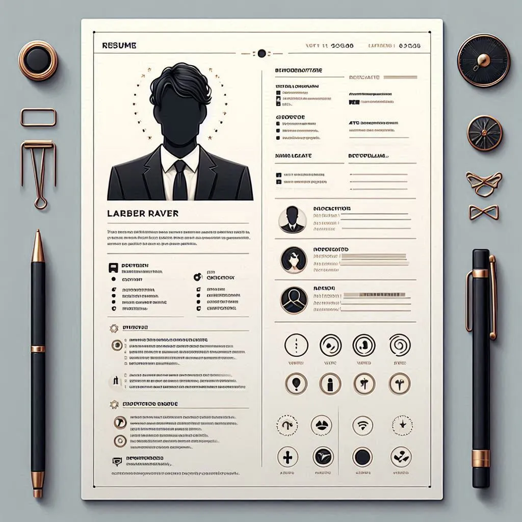 ATS-compatible CV template