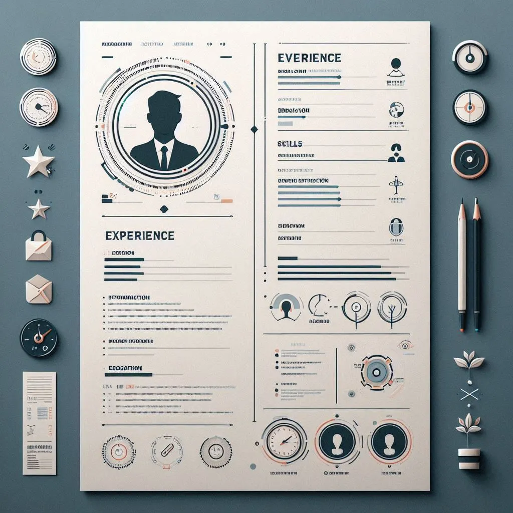 Ejemplo de un CV moderno y profesional