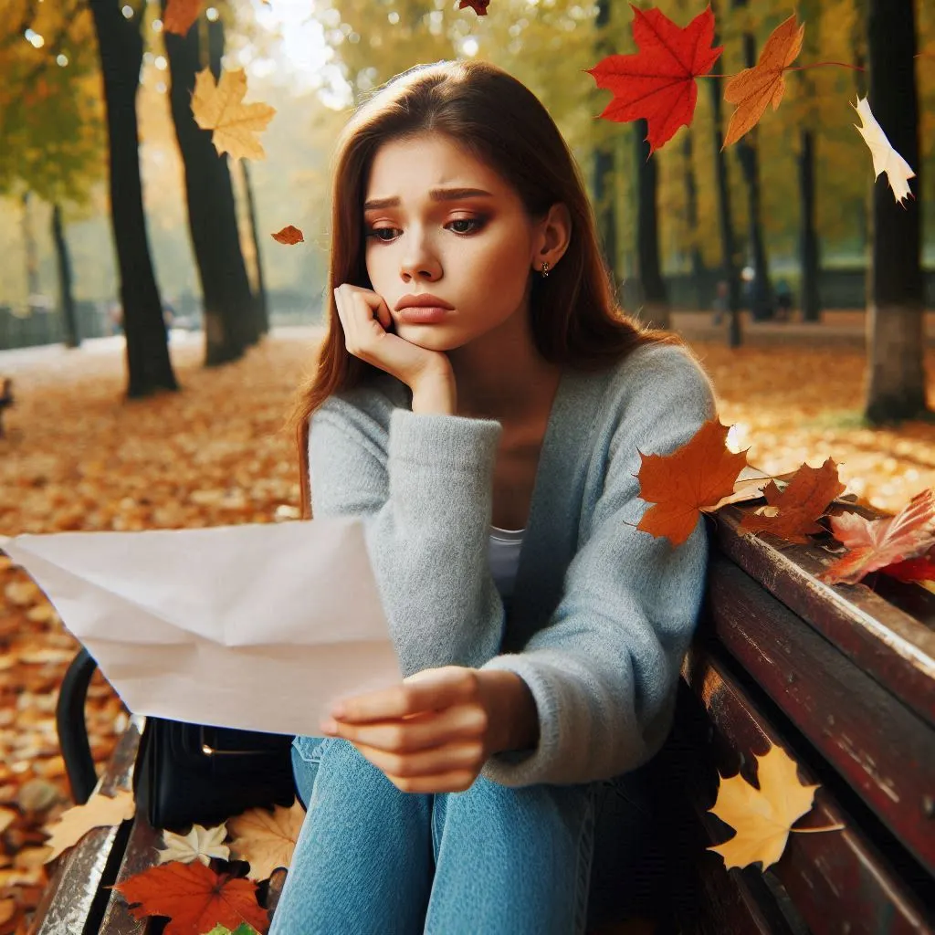 Candidato lendo e-mail de reprovação em processo seletivo